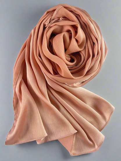 Striped Satin Hijab