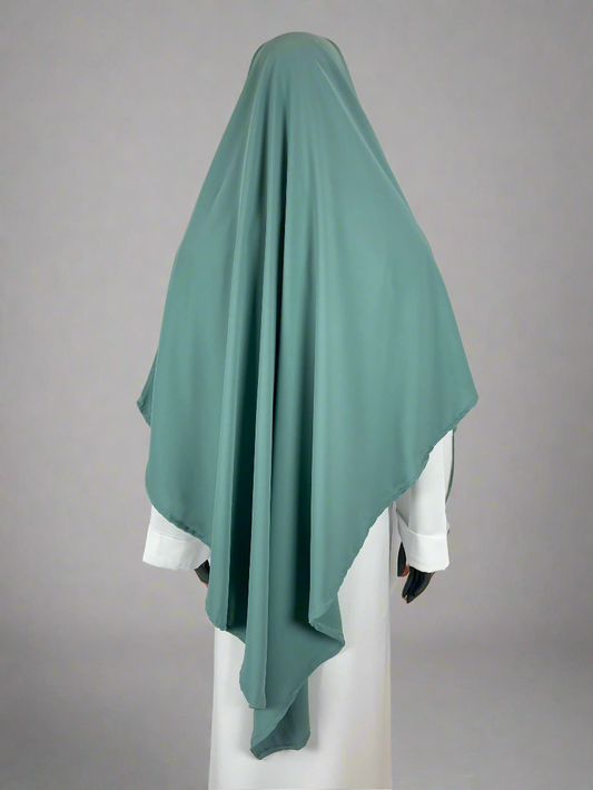 Khimar Medina Silk in SeaGreen